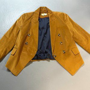 Boden Double Breasted Cord Blazer